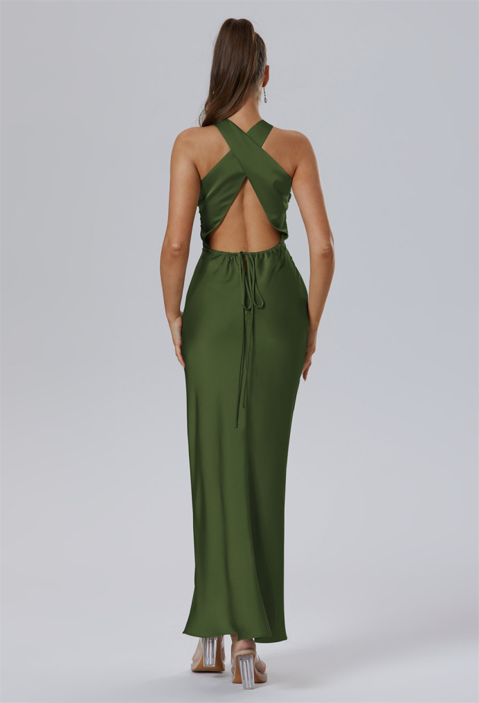 AW Teigne Green Olive  Formal Dresses